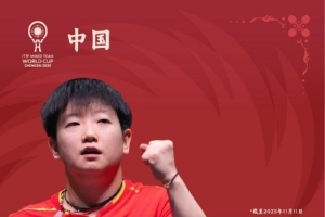 混合团体世界杯中国队名单：王楚钦、孙颖莎领衔，徐瑛彬在列