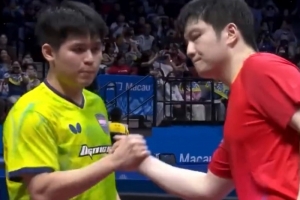 林诗栋不敌樊振东获男单亚军，是其个人全运会首枚奖牌