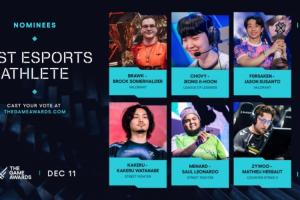 你认可吗？TGA年度电竞选手候选出炉:超威载物领衔 小孩Faker无缘