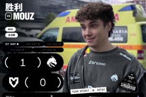 BOOM潮汐冒充职业 Collapse人马关键抢盾 Spirit翻盘赢首局