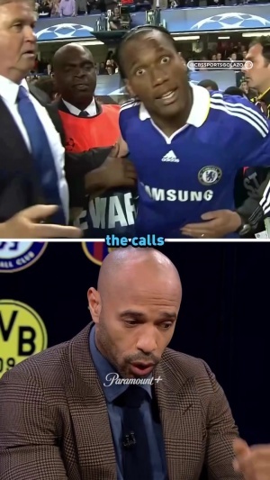 亨利谈斯坦福桥惨案：人们忘了首回合点球，巴拉克本该被罚下两次