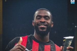 官方：托莫里当选米兰1-0拉齐奥的全场最佳球员