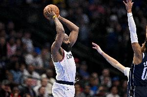 一分雨难挽败局！哈登17投5中+7失误！19罚17中维持体面