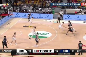 韩国克莱？NCAA打球的李贤重vs中国首节变态准3分5中4！