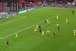 神来一脚！科法内杀到禁区抢射扳回一球