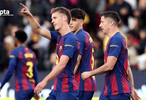 巴萨连续34场西甲破门，距队史纪录仅差3场